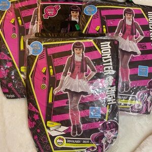 Disney Monster High Draculaura Costume - Pink and Black